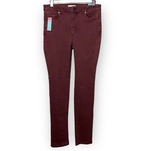 Copper Key Women's Terracotta High-Rise Denim Super Stretch Skinny Jean Size 16